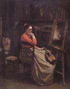 L'atelier (mk11), Jean Baptiste Camille  Corot
